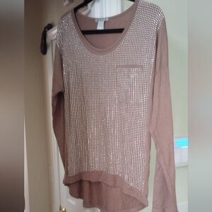 Ladies Stud Glam Top